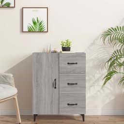 Servanta, gri sonoma, 69,5x34x90 cm, lemn compozit GartenMobel Dekor