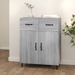 Servanta, gri sonoma, 69,5x34x90 cm, lemn compozit GartenMobel Dekor