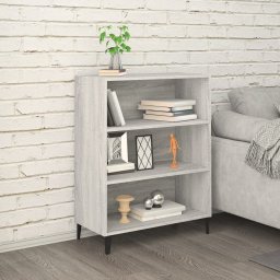Servanta, gri sonoma, 69,5x32,5x90 cm, lemn prelucrat GartenMobel Dekor