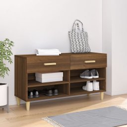 Pantofar, stejar maro, 102x35x55 cm, lemn compozit GartenMobel Dekor
