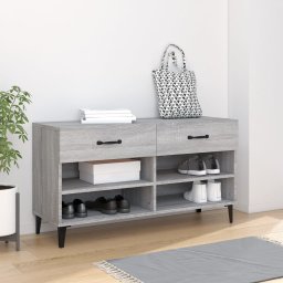 Pantofar, gri sonoma, 102x35x55 cm, lemn compozit GartenMobel Dekor