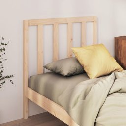 Tablie de pat, 81x4x100 cm, lemn masiv de pin GartenMobel Dekor