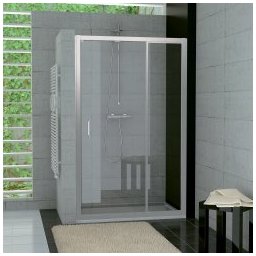 Usa pivotanta cu parte fixa in continuare SanSwiss gama Top-Line de 900 mm.