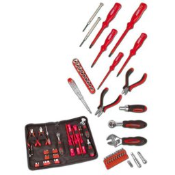 Set Scule Electronice, 45 piese, pana la 250V, MANNESMANN - M29044