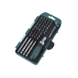 Set Biti precizie, 49 piese - MANNESMANN - M29893