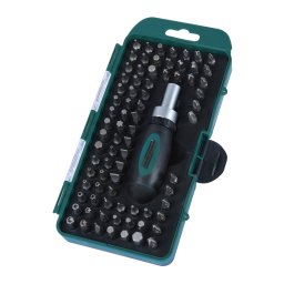 Set Biti precizie, 79 piese - MANNESMANN - M29894