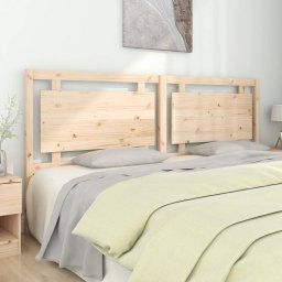 Tablie de pat, 205,5x4x100 cm, lemn masiv de pin GartenMobel Dekor
