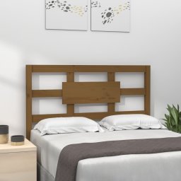 Tablie de pat, maro miere, 80,5x4x100 cm, lemn masiv de pin GartenMobel Dekor