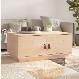 Masuta de cafea, 80x50x35 cm, lemn masiv de pin GartenMobel Dekor