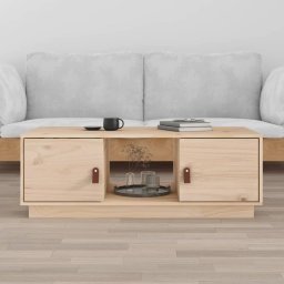 Masuta de cafea, 100x50x35 cm, din lemn masiv de pin GartenMobel Dekor
