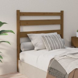 Tablie de pat, maro miere, 96x4x100 cm, lemn masiv de pin GartenMobel Dekor