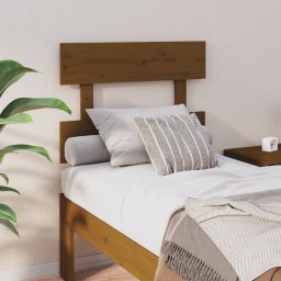 Tablie de pat, maro miere, 103,5x3x81 cm, lemn masiv de pin GartenMobel Dekor