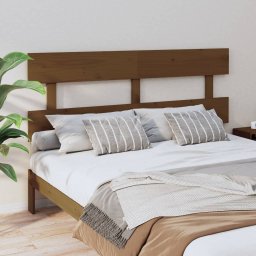 Tablie de pat, maro miere, 154x3x81 cm, lemn masiv de pin GartenMobel Dekor