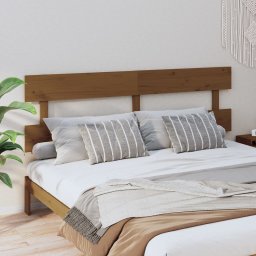 Tablie de pat, maro miere, 184x3x81 cm, lemn masiv de pin GartenMobel Dekor