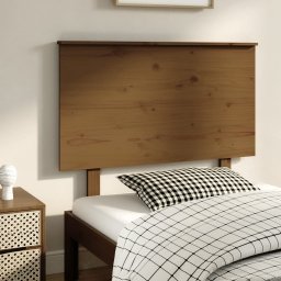 Tablie de pat, maro miere, 104x6x82,5 cm, lemn masiv de pin GartenMobel Dekor