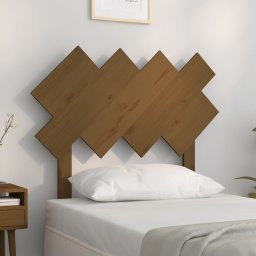 Tablie de pat, maro miere, 92x3x81 cm, lemn masiv de pin GartenMobel Dekor