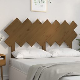 Tablie de pat, maro miere, 141x3x80,5 cm, lemn masiv de pin GartenMobel Dekor
