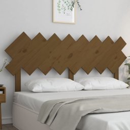Tablie de pat, maro miere, 159,5x3x80,5 cm, lemn masiv de pin GartenMobel Dekor
