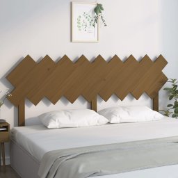 Tablie de pat, maro miere, 178x3x80,5 cm, lemn masiv de pin GartenMobel Dekor