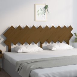 Tablie de pat, maro miere, 196x3x80,5 cm, lemn masiv de pin GartenMobel Dekor