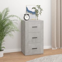 Servanta, gri beton, 40x33x70 cm, lemn prelucrat GartenMobel Dekor
