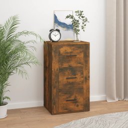 Servanta, stejar fumuriu, 40x33x70 cm, lemn compozit GartenMobel Dekor