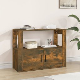 Servanta, stejar fumuriu, 80x30x60 cm, lemn prelucrat GartenMobel Dekor