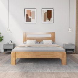 Noptiere, 2 buc., gri sonoma, 50x46x50 cm, lemn prelucrat GartenMobel Dekor
