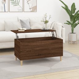 Masuta de cafea, stejar maro, 90x44,5x45 cm, lemn compozit GartenMobel Dekor