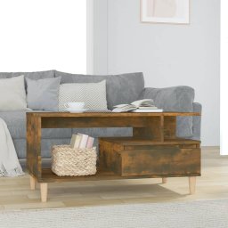 Masuta de cafea, stejar fumuriu, 90x49x45 cm, lemn prelucrat GartenMobel Dekor