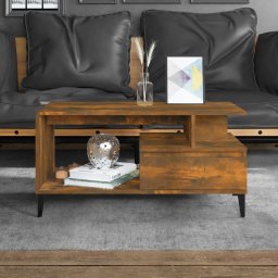 Masuta de cafea, stejar fumuriu, 90x49x45 cm, lemn prelucrat GartenMobel Dekor