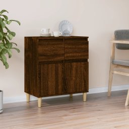 Servanta, stejar maro, 60x35x70 cm, lemn compozit GartenMobel Dekor