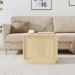Masuta de cafea, stejar sonoma, 51x50x44 cm, lemn prelucrat GartenMobel Dekor