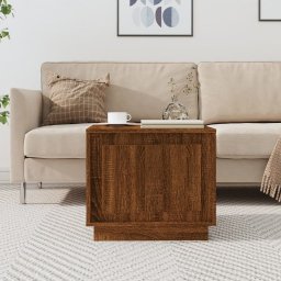 Masuta de cafea, stejar maro, 51x50x44 cm, lemn prelucrat GartenMobel Dekor