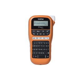 Imprimanta de Etichete Brother PTE110VP P-Touch 12mm Negru/Portocaliu
