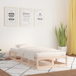 Cadru de pat, 90x200 cm, lemn masiv GartenMobel Dekor
