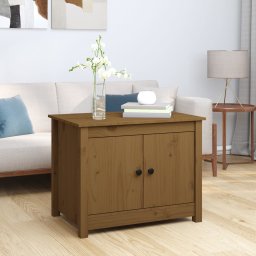 Masuta de cafea, maro miere, 71x49x55 cm, lemn masiv de pin GartenMobel Dekor