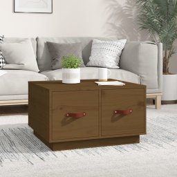 Masuta de cafea, maro miere, 60x53x35 cm, lemn masiv de pin GartenMobel Dekor