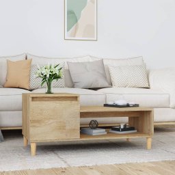 Masuta de cafea, stejar sonoma, 100x50x45 cm, lemn prelucrat GartenMobel Dekor