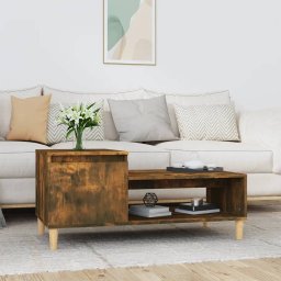 Masuta de cafea, stejar fumuriu, 100x50x45 cm, lemn prelucrat GartenMobel Dekor