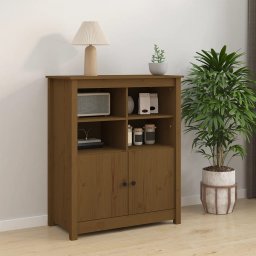 Servanta, maro miere, 83x41,5x100 cm, lemn masiv de pin GartenMobel Dekor