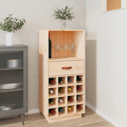 Dulap de vinuri, 45x34x100 cm, lemn masiv de pin GartenMobel Dekor