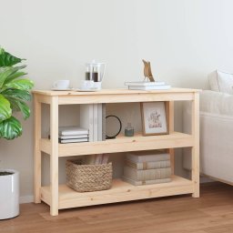 Masa consola, 110x40x74 cm, lemn masiv de pin GartenMobel Dekor