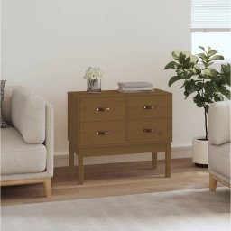 Dulap consola, maro miere, 90x40x78 cm, lemn masiv de pin GartenMobel Dekor