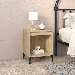 Noptiere, stejar sonoma, 40x35x50 cm GartenMobel Dekor