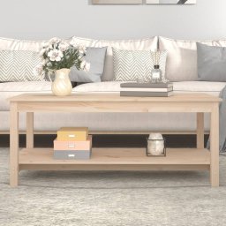 Masuta de cafea, 110x55x45 cm, lemn masiv de pin GartenMobel Dekor