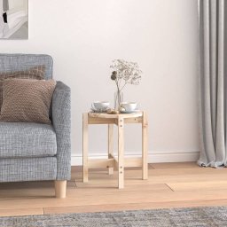 Masuta de cafea, Ø 42,5x45 cm, lemn masiv de pin GartenMobel Dekor