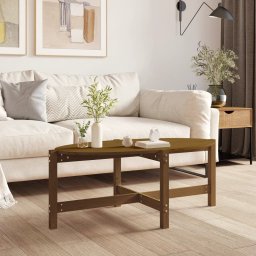 Masuta de cafea, maro miere, 118x63x45 cm, lemn masiv de pin GartenMobel Dekor