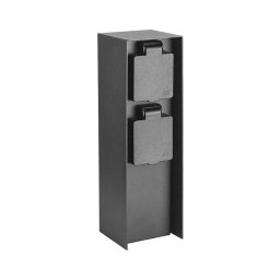 Stâlp de prize de exterior 2Z 230V IP44