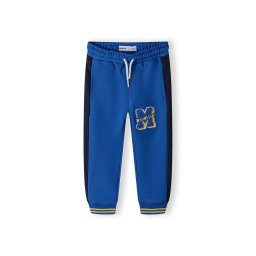 MINOTI Pantaloni albastru marin / albastru cobalt / galben / alb